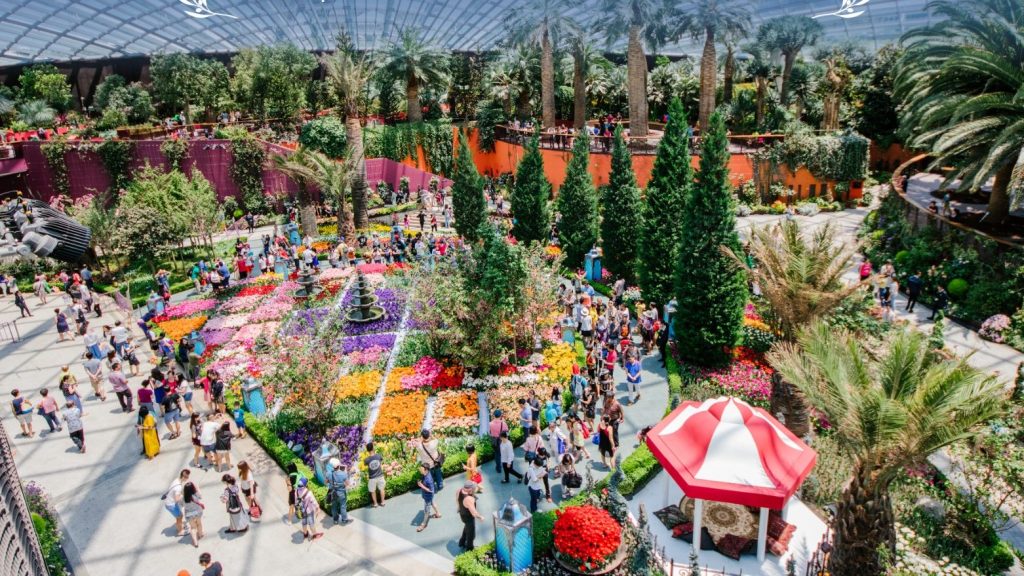 The Flower Dome, Gardens by the Bay